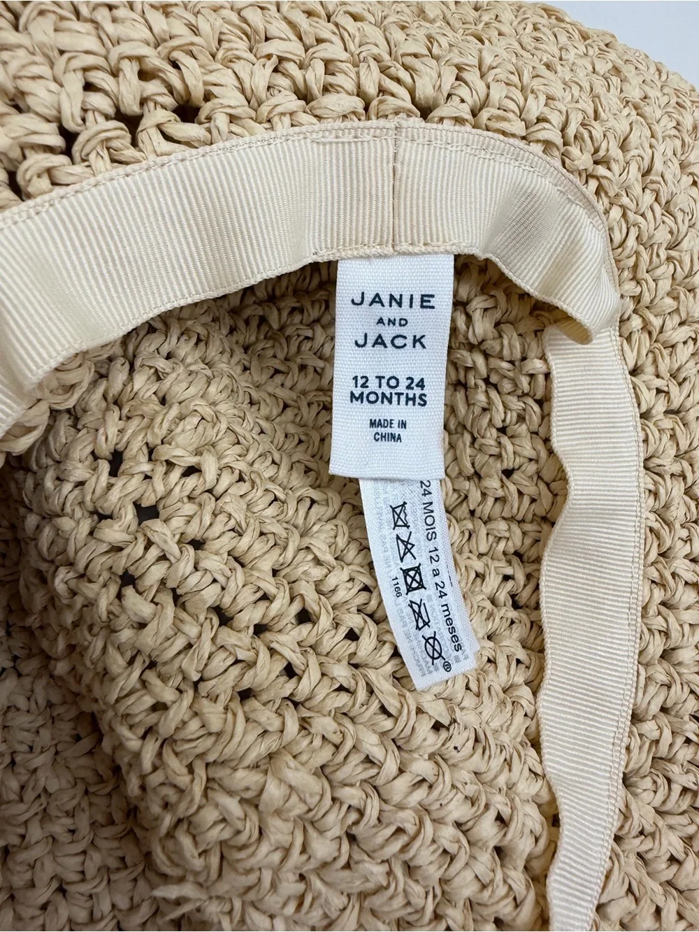 Janie and Jack lightweight cream
